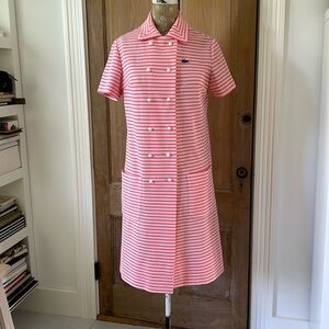 Original vintage pink Lacoste dress
